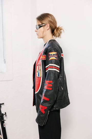 Leather Racing Jacket